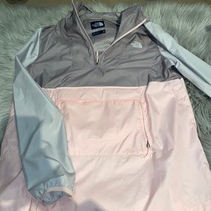 The North Face rain pullover